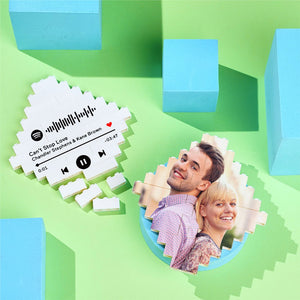 Kundenspezifisches Baustein-puzzle Personalisierte Fotoziegel-rautenform Für Haustierliebhaber - MadeMineDE