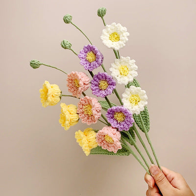 Rosen Häkeln Blume Handgemachte Gestrickte Blume Geschenk Für Liebhabe –