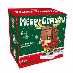 Elch Kleines Partikelpuzzle Brickheadz Baustein Spielzeug Weihnachtsgeschenke - MadeMineDE
