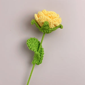 Rosen Häkeln Blume Handgemachte Gestrickte Blume Geschenk Für Liebhabe –